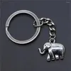 Keychains 1pcs Elephant Key Case accessoires de bricolage