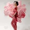 Maternity Dresses Chiffon Fabric Photography Props DIY Cloak Simple Modeling Photo Background Cloth Translucent Maternity Dress 24412