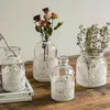 Vaser vintage glas spets vas hem dekoration skrivbord växt container rum dekor klar blomma arrangemang kreativ prydnad po prop