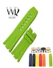 Rolamy 28mm Whole Waterproof Silicone Rubber Replacement Wrist Watchband Strap Belt With Buckle For ROYAL OAK OFFSHORE 2207044115281