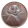 US05 Hobo Nickel 1909 Penny rivolto Scheletro Scheletro Copia Copia Accessori a ciondoli Monete per pendenti 2355