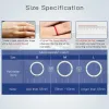 Аксессуары RFID Ring Smart Ring 128 ГБ беспроводное обмен диском для смартфона R5 Smart Ring с Buildin 6 RFID -картами 2 камни здоровья