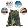 Backpack Whimsical Wonderland Backpacks Multi-function Portable Drawstring Bags Bundle Pocket Storage Bag Book For Travel
