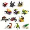 Insects Animal Party Building Blocks Toy Set Bee Snail Snailfly Mini Insects Insects Assemble Model Bricks Toys Gifts for Children
