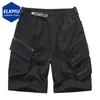 Men's Shorts 2024 Summer Men Fashion Multi Pockets Tactical Cargo Cyber Techwear