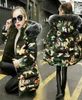 Retail High Christmas Girls Winter Down Coat Dikke camouflage Warm Jackets Kids Designer Coats Fashion Cotton Jacket Hoodie Outwea4757808