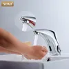 Bathroom Sink Faucets XOXO Cold And Automatic Touch Sensor Water Saving Inductive Electric Tap Mixer Battery Power X8805B