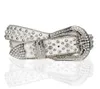 Fabriquer de nouvelles ceintures laser digner inspirées Men Men ADN clouté brillant Rhinton Pu Diamond Belt Women81477568211597