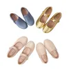 AP Burlap Shoes Kids Boys 여자 소녀 봄 여름 패션 Mary Jane 신발 로퍼 어린이 소녀 드레스 플랫 신발 240411