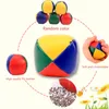 Petit sac de sable jongleux balles jouet apprenez à jongler avec le kit débutant cirque extérieur amusant enfants enfants jouet balles enfants