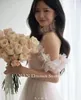 Abiti per feste Fanan Sweetheart A-Line Evening Ruffles Korea Pink Short Short Short Wedding Wedding Women Cape Formal Event Prom