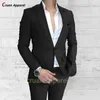 Costume de fête de mariage set pour hommes le dîner du soir Fashion Peak Abeld Jacket Classic Male Male One Blazer Blazer Pantalon 2 Pieces 240412