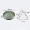 Tallrikar 15.5 1,8 cm tillverkare Spot Creative Bone Dish Snack Plate Pet Material Table Provist