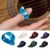 Kable 100pcs Multi kolor akustyczny palec gitary elektryczny wybiera celuloidowe kciuki wybiera indeks gitarę