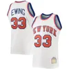 Patrick Ewing #33 Basketbol Forması 1991/92 Hardwoods Klasik Retro Retro Jersey Erkek Genç Kadınlar S-XXL Dış Mekan