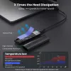 Hubs M.2 NVME NGFF to USB Type C SATA SSD Aluminum Enclosure Tool External Adapter Portable Hard Drive Case