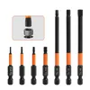 50/100mm Hex Head Allen Wrench Borrbitar 1/4 "Shank Magnetic Screwdriver Bit Set Electric Hexagonal Bit Screwtriver Socket Bit