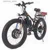 Fietsen Ride-ons elektrische fiets met dikke band E-Bike Lithium Battery E-Bike Snow Sport Mountain 32AH 48V 2000W L47