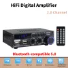 Amplifiers AK45 Digital Amplifier 40Wx2 2.0 Channel HiFi Digital Bluetooth Amplifier 400Wx2 AC 90V240V Stereo Audio Amplifier Receiver