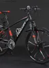 Bikes Ride-Ons New Aluminum Alloy Frame New Design Disc Brake 26Inch 27speed 30speed Bicycle Adult Outdoor Cycling Mountain Bike L47