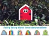 Cute Miniature Window Door Wooden Fairy Gnome Fairy Tale Gate Garden Lawn Ornament Miniature Window and Door Home Decoration Q08112716616