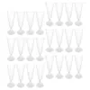 Disposable Cups Straws 40 Pcs Plastic Goblet Cocktail Glasses Clear Bar Party Drinks Goblets Red