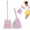 Kleinkind -Reinigungsset tun Play Kit Kleinkindküche Set für Kinder Kleinkindjungen Besen und Dustpan Toys Educational für Kleinkind