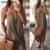 Sukienki macierzyńskie luźne dama letnie letnie sukienka kobiety maxi elegancka bez rękawów sukienka na imprezę boho plażowa sukienka macierzyńska 24412