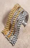 Bracelet du groupe de surveillance du président de 20 mm Jubilee convient à l'or en acier inoxydable1457508