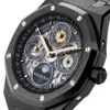 Men Top App Factory AP Automatic Watch Audempigues Royal Oak Offshore Watch 41mm frame Dial Ceramic