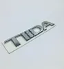 3D Car Emblem For Nissan Tiida Letter Logo Silver Auto Rear Trunk Badge Name Plate Sticker6307860