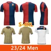 Genoa CFC Soccer Jerseys 2023/2024 Home and Away Jersey Guqmundssson Retegui Oliveira Malinovskyi Frendrup Winter Player Version