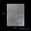 PP Clear Photo Álbum Sleeves impermeabiliza inserções de manga à prova de umidade para A4 Fotos de cartão de 3 polegadas