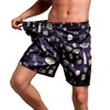 Abbigliamento da casa Short da notte Shorts Shorts Silk Satin Intwear Emulazione di fondo per pigiami da uomo traspirato