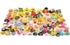 Whole Children bathing Toy Floating Rubber Ducks Squeeze Sound cute lovely duck for baby shower 2050 Random styles LJ2010194725468