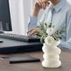 Vaso moderno vaso nórdico vaso de flor espiral para decoração de casa pampas vasos de vasos