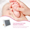 Handfuß Inkpad Fotorahmen Neugeborene Handabdruck Keepsake Kit Bild Baby -Fußabdruck Drucke