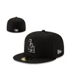 Neuer Designer-Männer-Modebasketballteam Classic Color Flat Peak Full Size Closed Caps Baseball Sports ausgestattete Hüte in Größe 7- Größe 8 Basketballteam V3