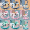 Baby Walker with 6 Mute Rotating Wheels Anti Rollover Multifunctional Child Walker Seat Walking Aid Assistant Toy 976 D35736639