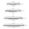 Bakningsverktyg 1 PC rostfritt stål non-stick rullande stift för degpasta pizza nudlar kakadumplings kökstillbehör
