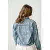 Pearl gepersonaliseerde bruid witte denim jas mevrouw Jackets vrijgezellenfeestje bruiloft douche aangepaste jassen