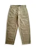 Pantalon masculin Amei Khaki Style vintage Coton Cordire de terre