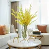 Vases European Creative Glass Vase Decoration Living Room Flower Arrangement Simulation Dry Home