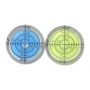 Measuring Tools Acrylic Bubble Level Surface Wear-resistant Meter Highly Translucent Tool Round Circular 2Pcs 32mm