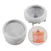 Siliconen schimmelopslagkist Kristal Epoxy Resin Mold voor DIY Mini Candy Container, Trinket Box Home Decorations