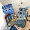 Телефон для чести x7 x8 x8a 8x x9a x6 90 70 50 20i 20 Magic 4 Pro 5 Lite van Gogh Mona Lisa Camera Copact Cover Cover