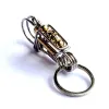 Rings Fashion Handmade Wire Keychain Gift Creative Metal Homemade Car DIY Key Chain Holder Clip On for Men Wome Accessories Lanyard