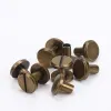 10set Brass with bronze colour Chicago Belt Screw Nail Stud Rivets Head Dia 8mm 10mm H=3/4/5/6/7/8/9/10/11/12/13/14/15/16/18/20