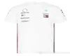 2019 F1 Formuła 1 Racing Suit z krótkim rękawem T-shirt Suit Mercedes- W10 Hamilton 6 Crown zaokrąglenia TEE5208785