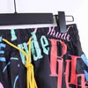 Rhude Mens 디자이너 반바지 여름 새로운 패션 스포츠 반바지 남성 해변 반바지 고품질 거리 힙합 스타일 멀티 스타일 반바지 미국 크기 S-XL